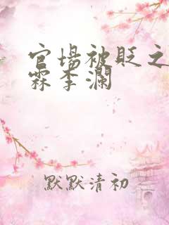 官场被贬之后李霖李澜