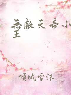 无敌天帝小说女主
