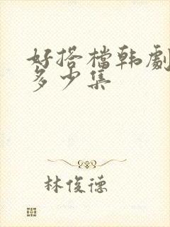 好搭档韩剧一共多少集