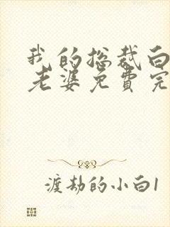 我的总裁白富美老婆免费完本