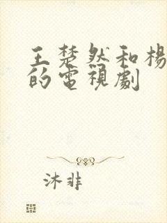 王楚然和杨洋演的电视剧