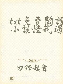 txt免费阅读小说怪我过分喜欢你