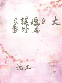 《棋魂》大结局番外篇