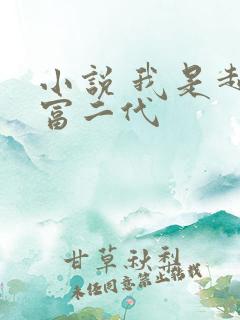 小说 我是超级富二代