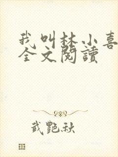 我叫林小喜小说全文阅读