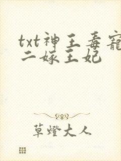 txt神王毒宠二嫁王妃