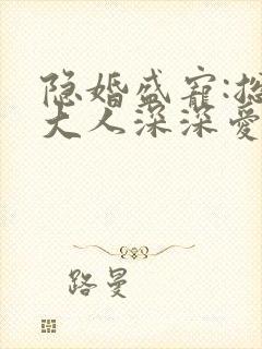 隐婚盛宠:总裁大人深深爱