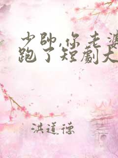 少帅,你老婆又跑了短剧大结局