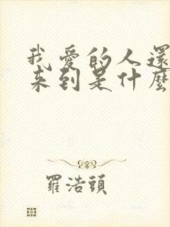 我爱的人还没有来到是什么歌