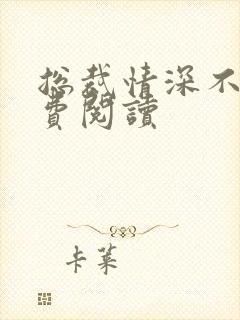 总裁情深不浅免费阅读