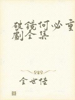 破镜何必重圆短剧全集