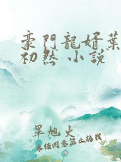 豪门龙婿叶辰萧初然 小说