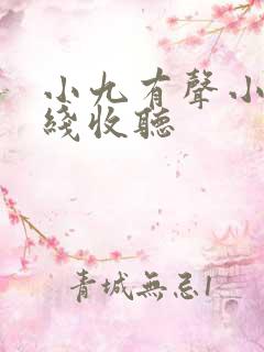 小九有声小说在线收听