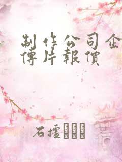 制作公司企业宣传片报价