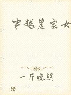 穿越农家女的