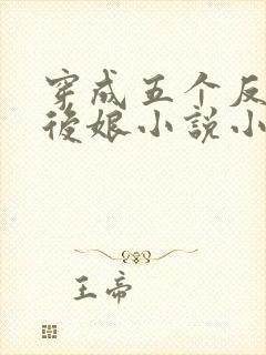 穿成五个反派的后娘小说小说