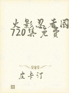 火影忍者国语版720集免费