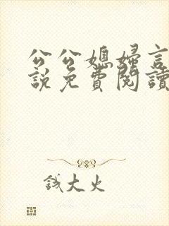 公公媳妇言情小说免费阅读