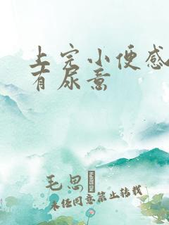 上完小便感觉还有尿意