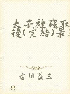 太子被强取豪夺后(完结)最新章节列表