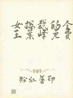 女总裁的全能兵王叶峰免费阅读