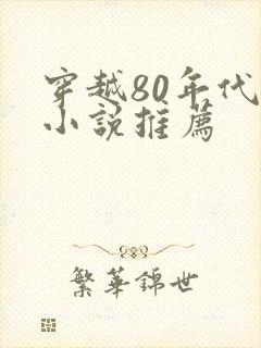 穿越80年代的小说推荐