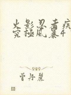 火影忍者疾风传究极风暴4 下载