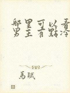 哪里可以看这个男主有点冷短剧