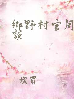 乡野村官周同小说