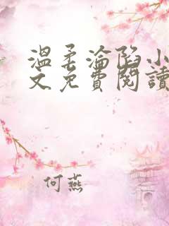 温柔沦陷小说全文免费阅读笔趣阁