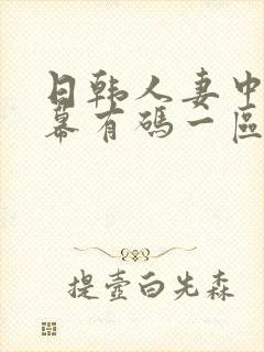 日韩人妻中文字幕有码一区二区