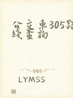 公交车305路线查询