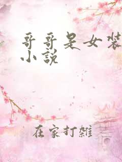 哥哥是女装大佬小说