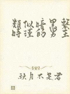 类似暗黑系暖婚时瑾的男主