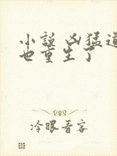 小说 凶猛道侣也重生了