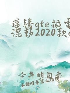 迈腾gte插电混动2020款gte豪华型