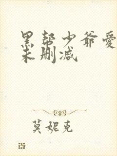 黑帮少爷爱上我未删减