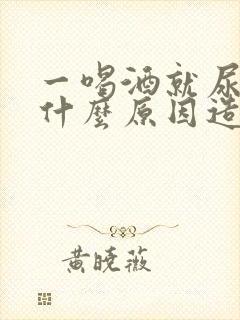 一喝酒就尿多是什么原因造成的