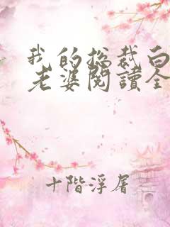 我的总裁白富美老婆阅读全文作者