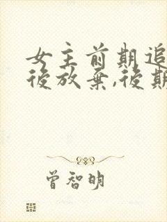 女主前期追男主后放弃,后期男主狂追的小说