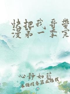 快把我哥带走动漫第一季完整版