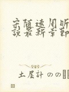 宋随远周昕宁小说最新章节