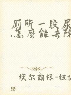 厕所一股尿骚味,怎么能去除