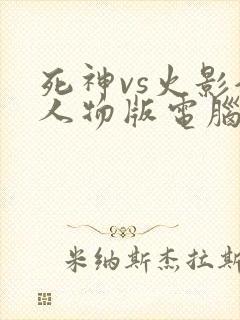 死神vs火影全人物版电脑版