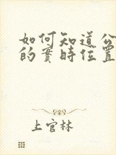 如何知道公交车的实时位置