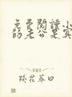 免费阅读小说我的老公是冥王