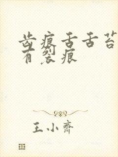 齿痕舌舌苔发黄有裂痕