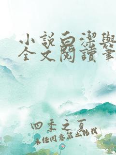 小说白洁与高义全文阅读笔趣阁下载