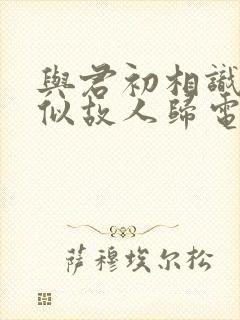 与君初相识·恰似故人归电视剧免费
