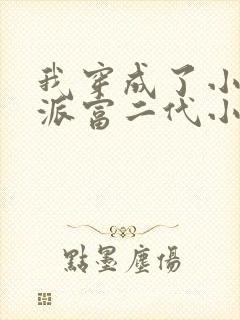 我穿成了小说反派富二代小说